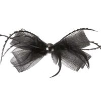 Crinoline bow hair clip - Image 2