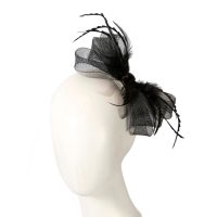 Crinoline bow hair clip