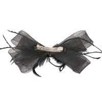 Crinoline bow hair clip - Image 4